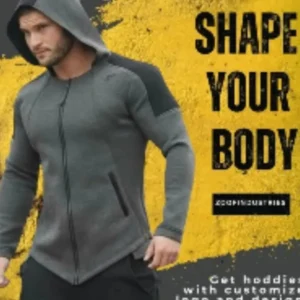We make high quality gym hoddie also in cotton jersey fabric light weight for summer